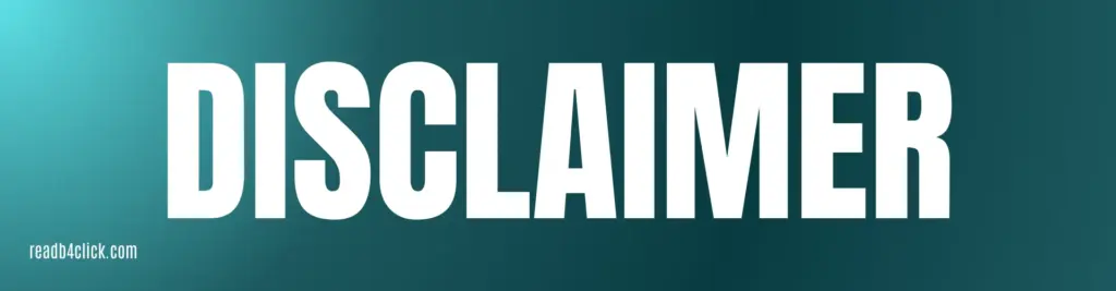 Disclaimer