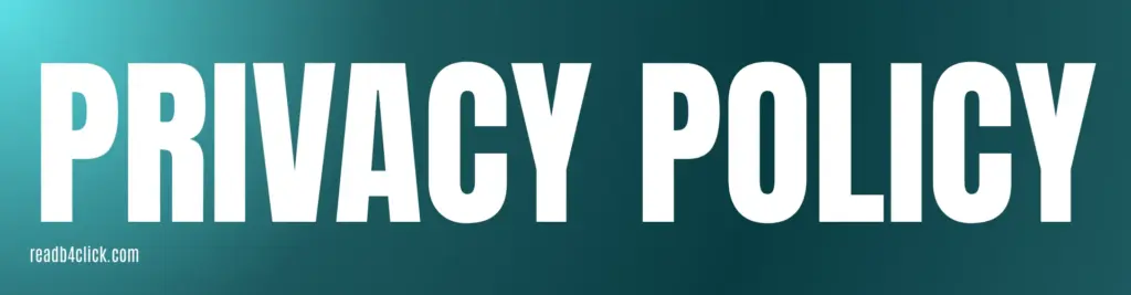 Privacy policy