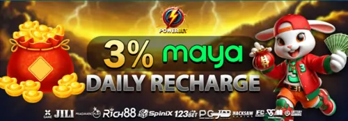 3% daily recharge